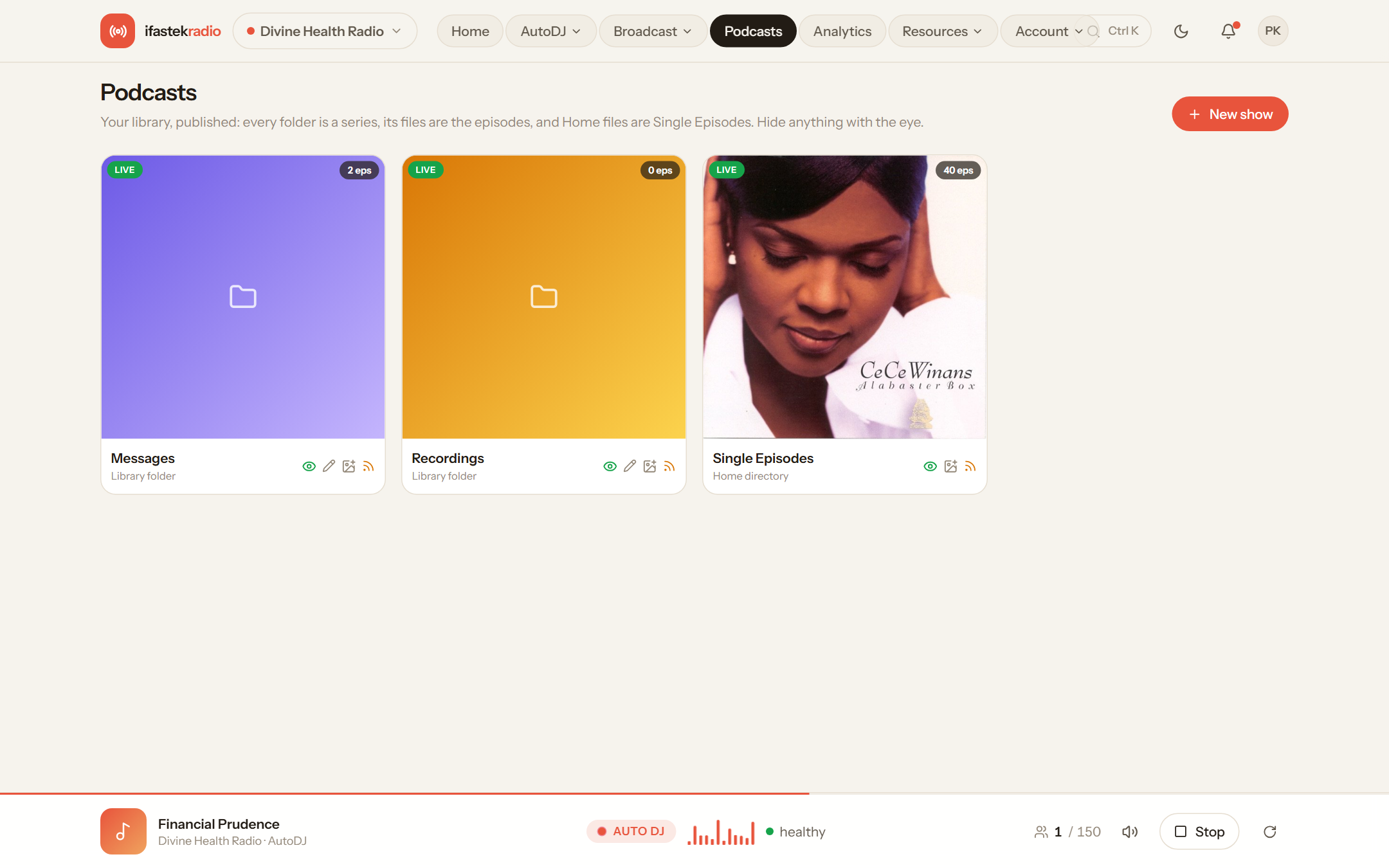 Podcasts and RSS